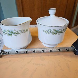 creative manor sugar bowl creamer garlands of glory fine China Japan